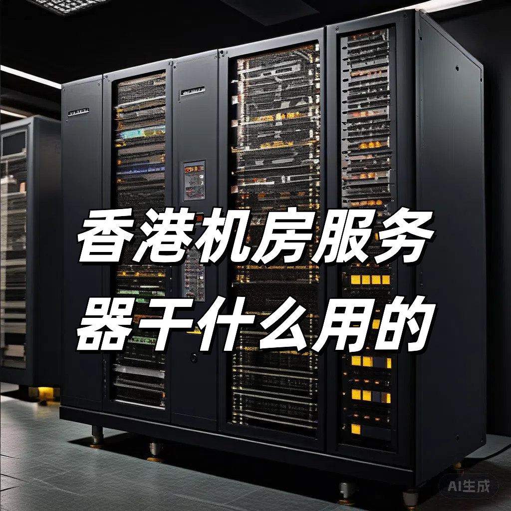一文详解香港机房服务器干什么用的