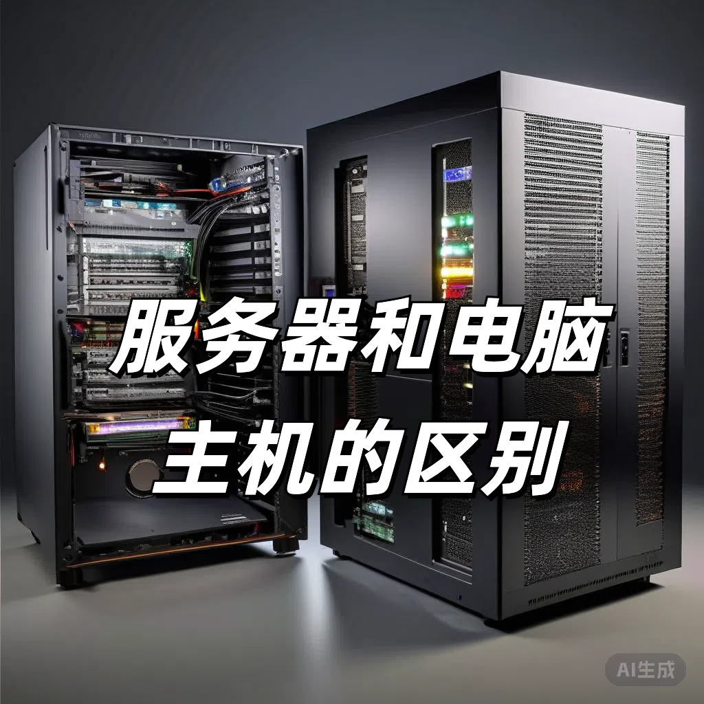 一文了解服务器和电脑主机的区别及各自优势