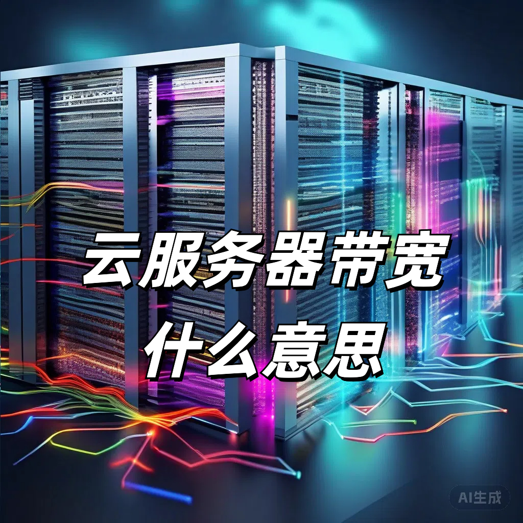云服务器带宽什么意思?如何正确选择