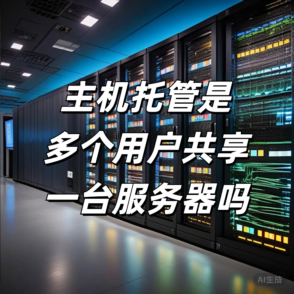 主机托管是多个用户共享一台服务器吗？有什么优势