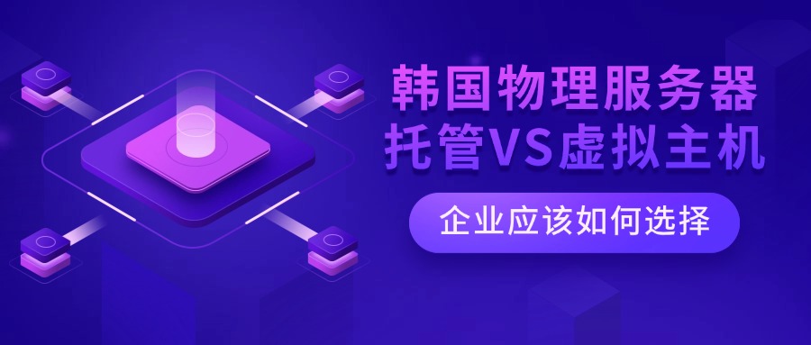 韩国物理服务器托管VS虚拟主机:企业应该如何选择?的图片 韩国物理服务器托管