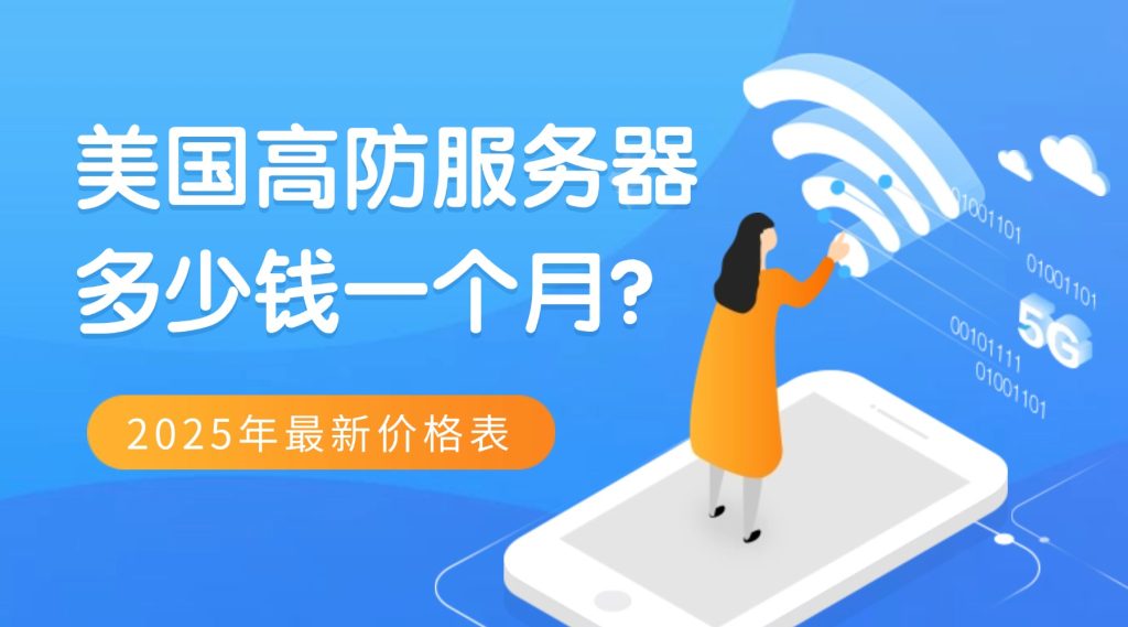 美国高防服务器多少钱一个月？2025年最新价格表