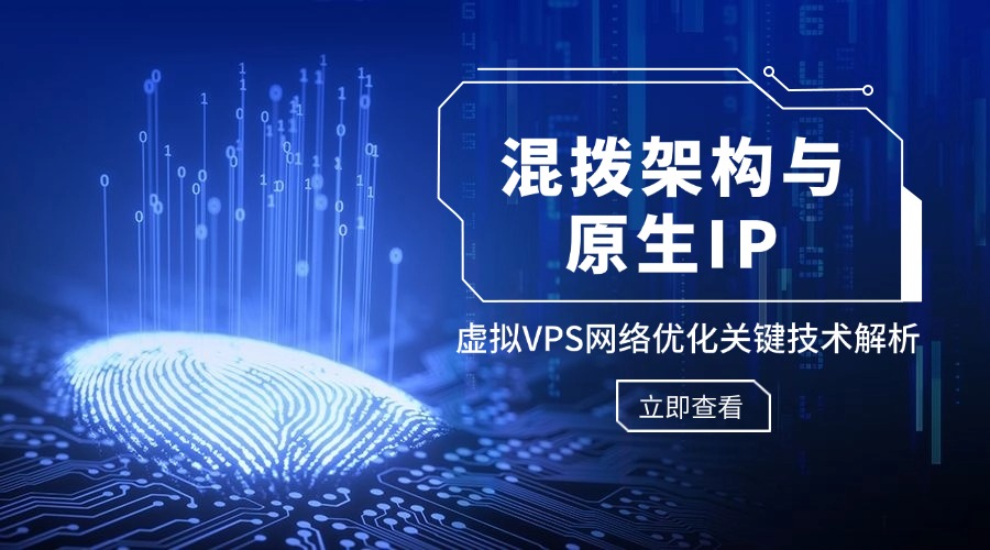 混拨架构与原生IP：虚拟VPS网络优化关键技术解析