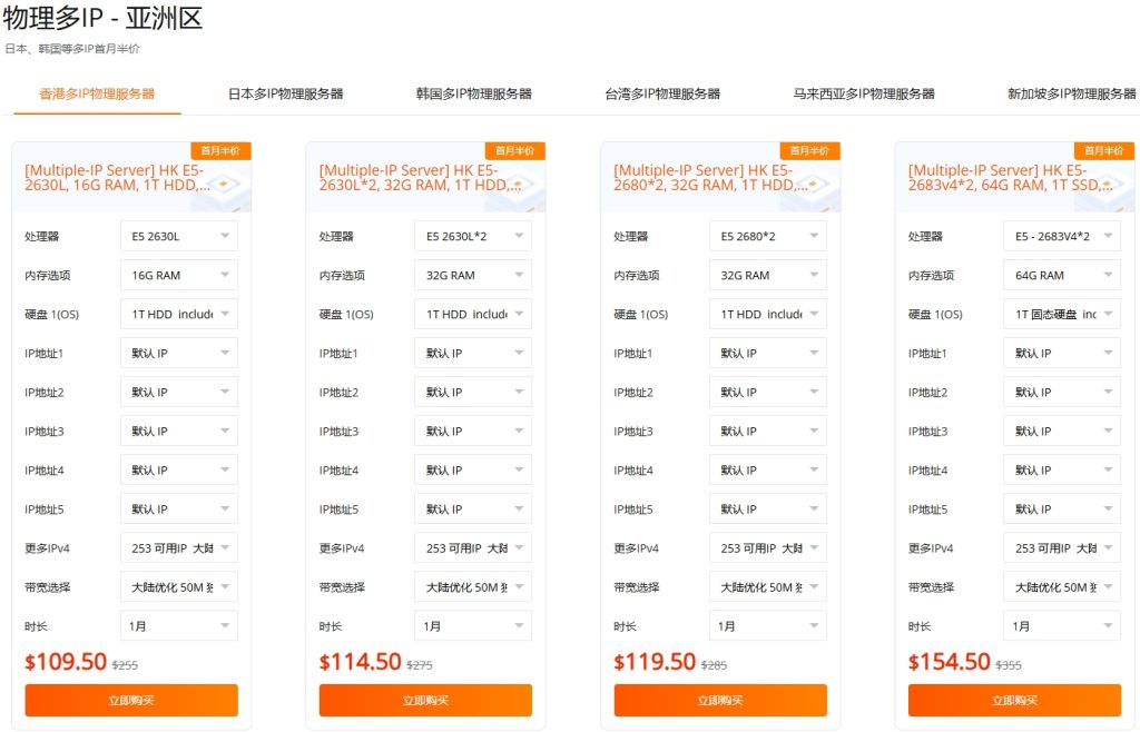 RAKsmart站群多IP服务器半价