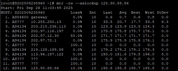 RAKsmart美国西雅图10G+大带宽服务器评测