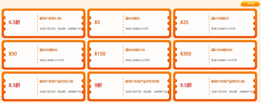 RAKsmart新用户专享券包