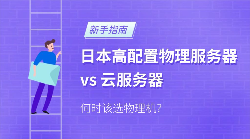 日本高配置物理服务器 vs 云服务器：何时该选物理机？