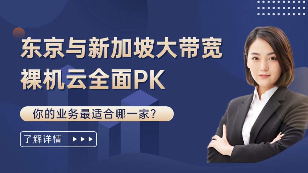 告别选择困难：东京与新加坡大带宽裸机云全面PK，你的业务最适合哪一家？