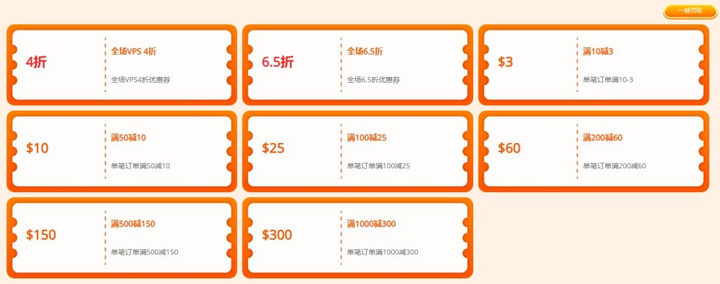 RAKsmart全场福利券包