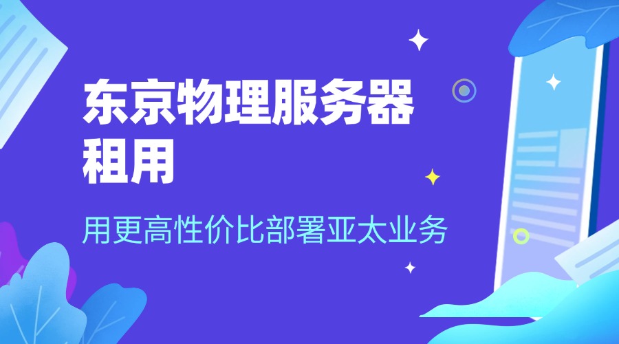 东京物理服务器租用：用更高性价比部署亚太业务（RAKSmart解决方案）