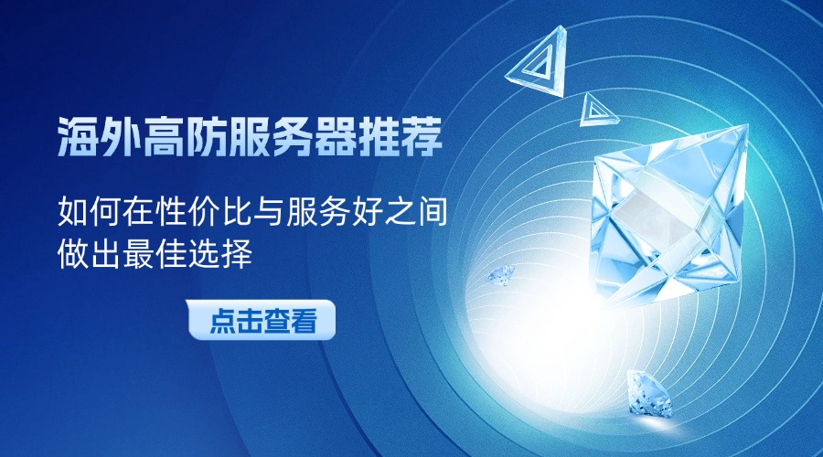海外高防服务器推荐：如何在性价比与服务好之间做出最佳选择（含RAKSmart产品解读）