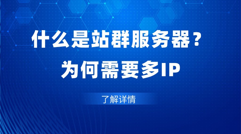 什么是站群服务器