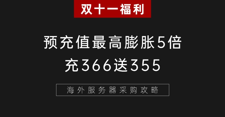 RakSmart预充值